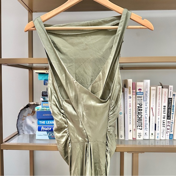 NWT Reformation Casette Silk Dress - Picture 8 of 12